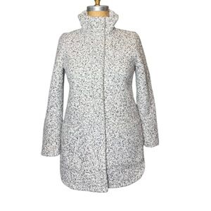 LOFT Women's Black/White Teddy Jacket